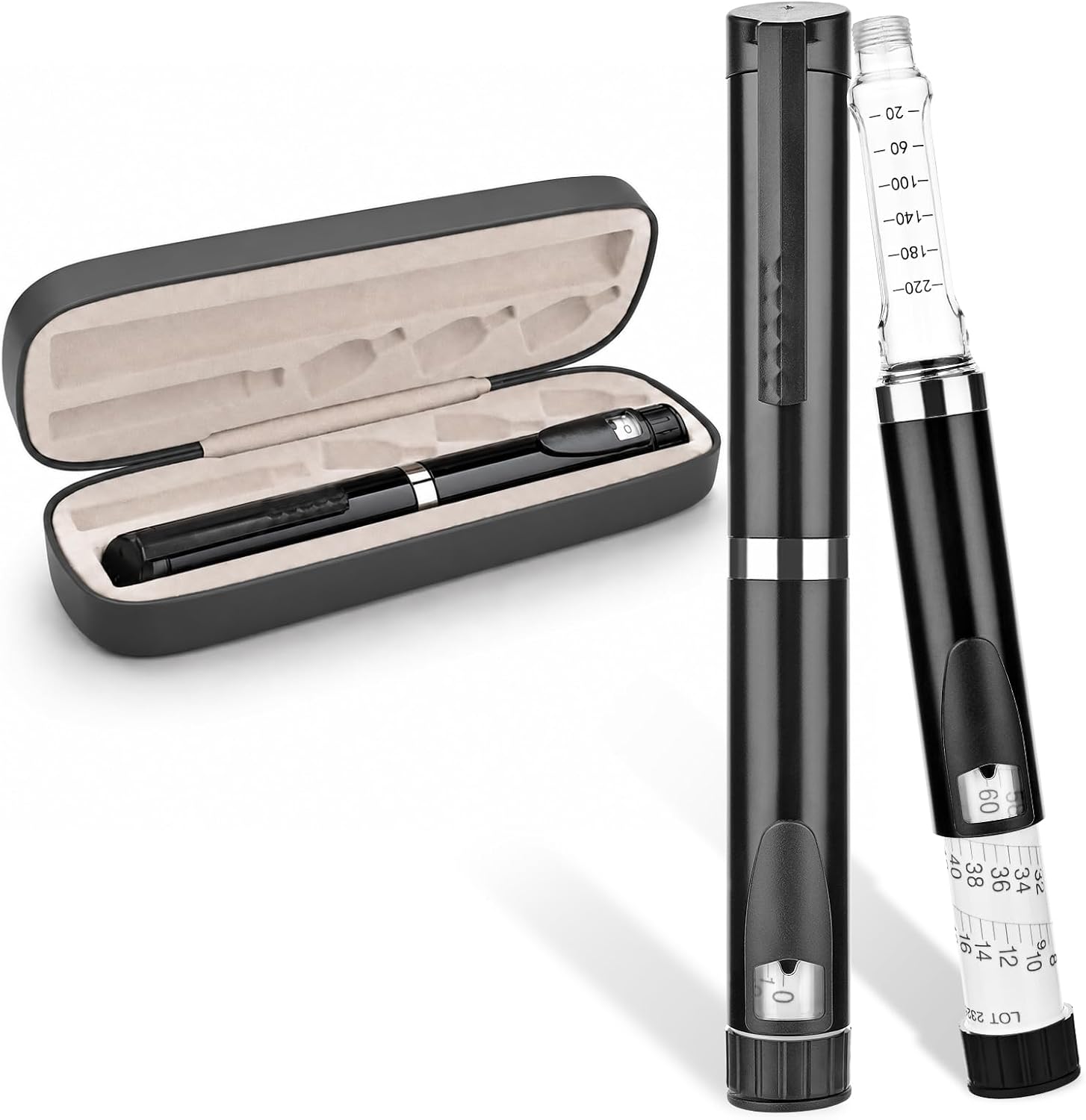 Travel Accessories Box - 60개 단위 펩타이드 펜 인젝터 재사용