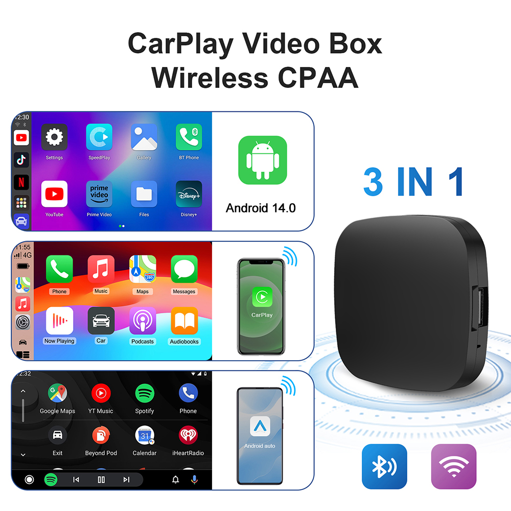 Travel Adapter Universal - 2026 안드로이드13 카플레이 AI 박스 코완킷