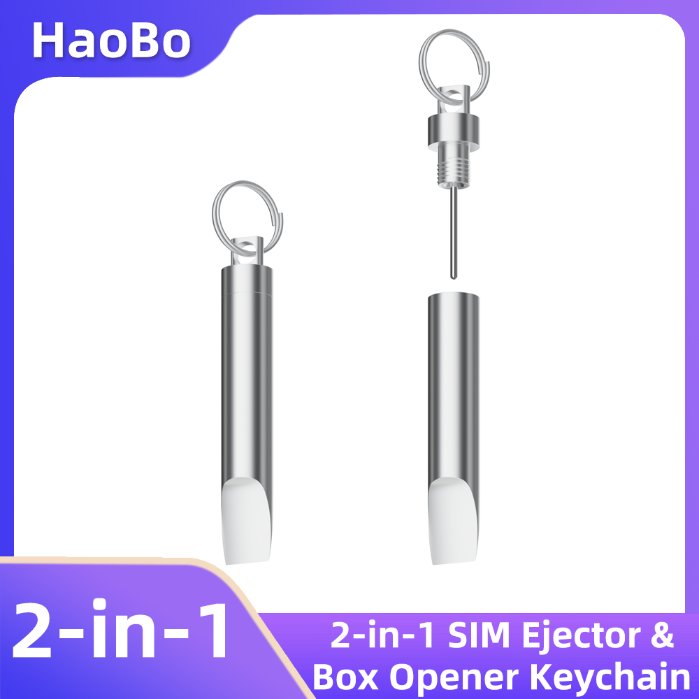 Sim Card Holder Case - 2-in-1 SIM 카드 제거 키체인 알루미늄