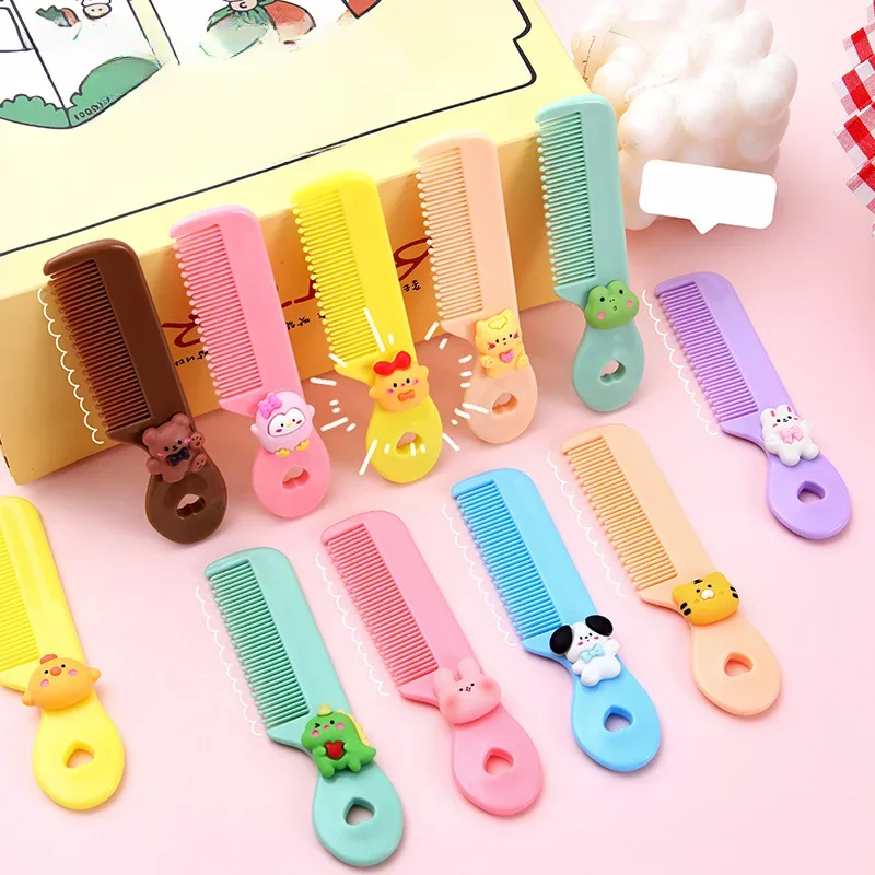Travel Accessories For 1 Year Old - 귀여운 만화 동물 어린이 헤어 빗,