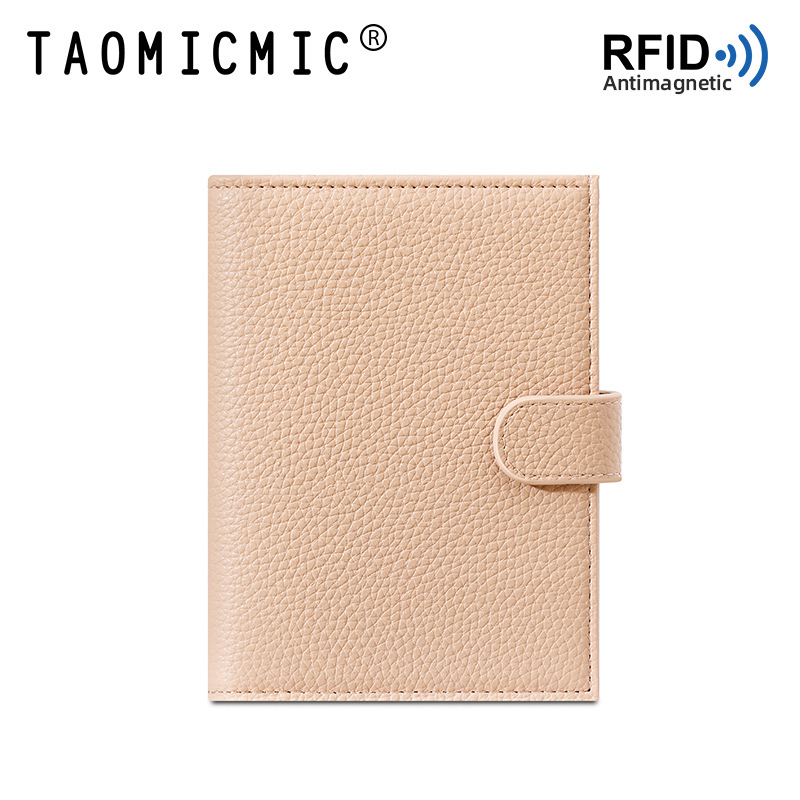 Passport Holder Rfid - 여성용 가죽 여권지갑 RFID 도난방지 대용량