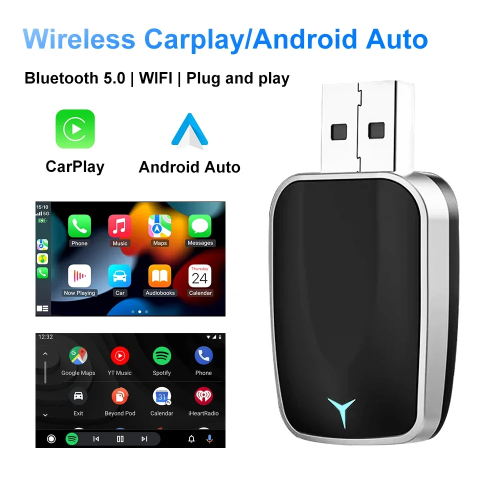 Travel Adapter Universal - 2026 프리미엄 플릭시비 2in1 무선 카플레이