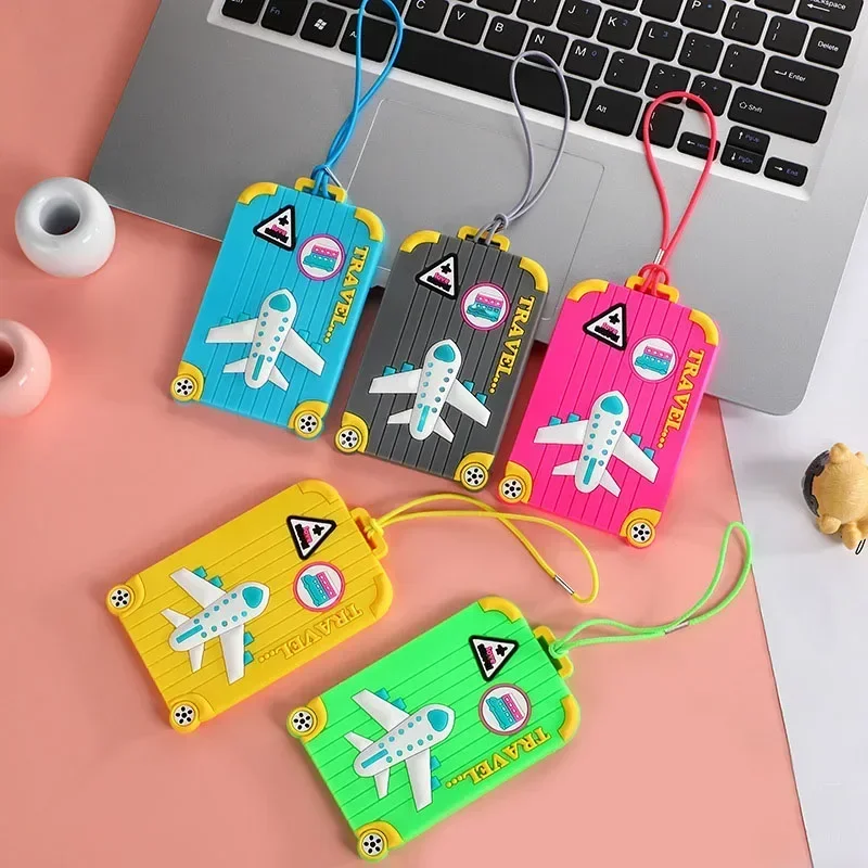 Travel Accessories Box - 휴대용 PVC 수하물 태그, 수하물 이름