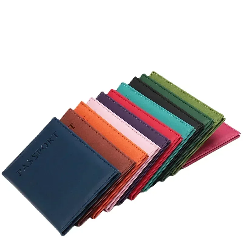 Passport Holder Rfid - 패션 여성 남성 여권 커버 Pu