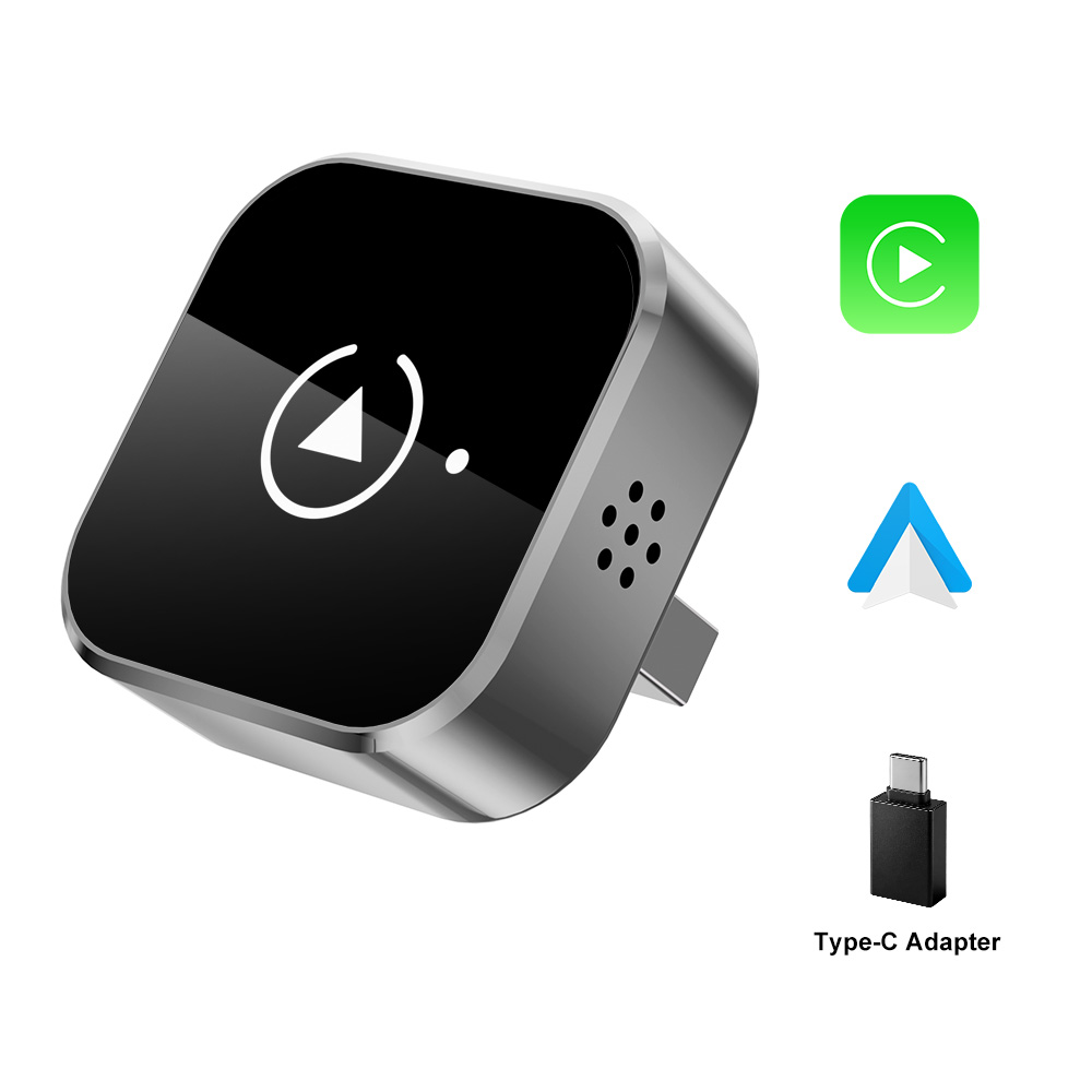 Travel Adapter Universal - 무선 CarPlay 안드로이드 오토 어댑터 2in1