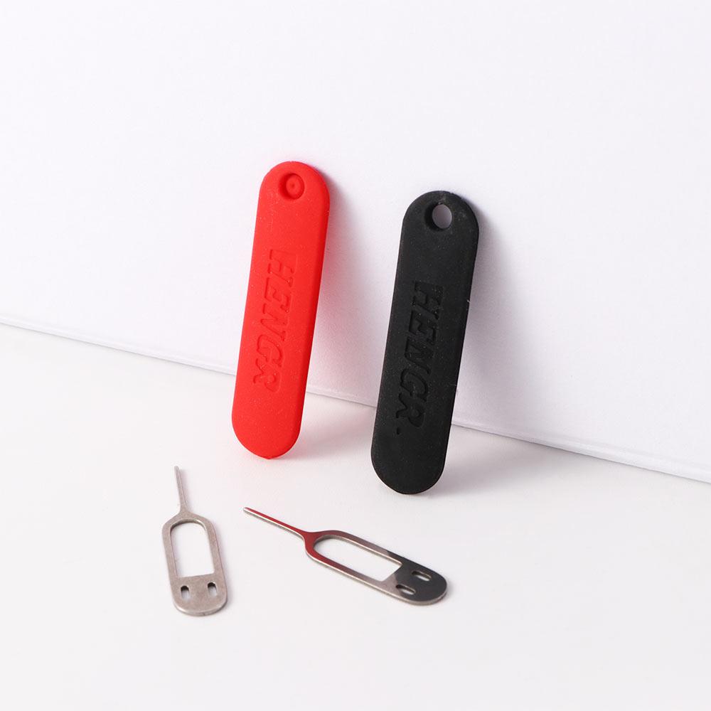 Sim Card Holder Case - 금속 분실방지 핀 배출 휴대폰 키