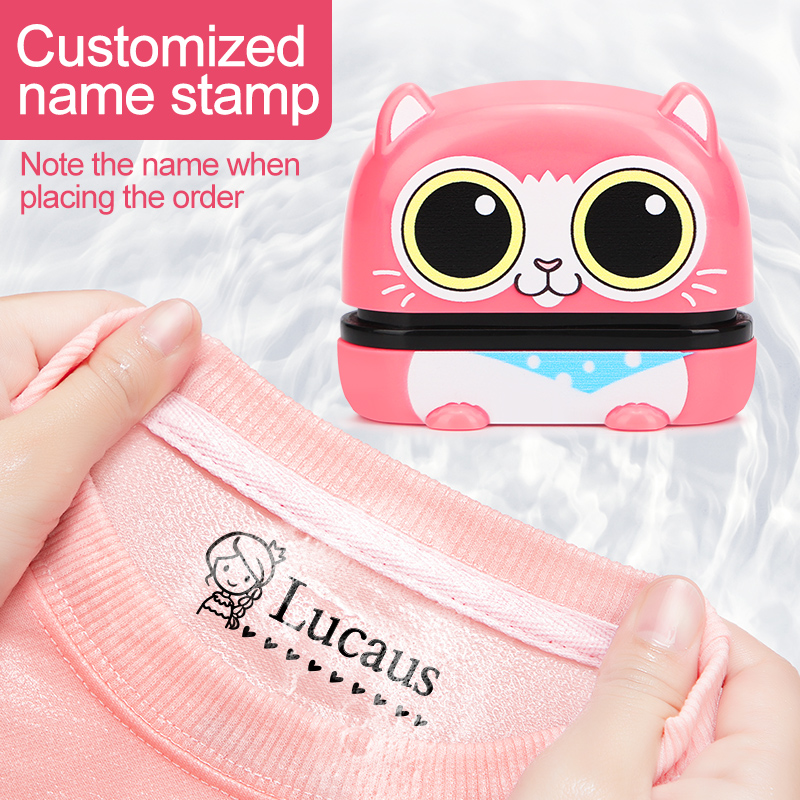 Travel Accessories For 1 Year Old - 맞춤형 이름 스탬프 제작 키트 -