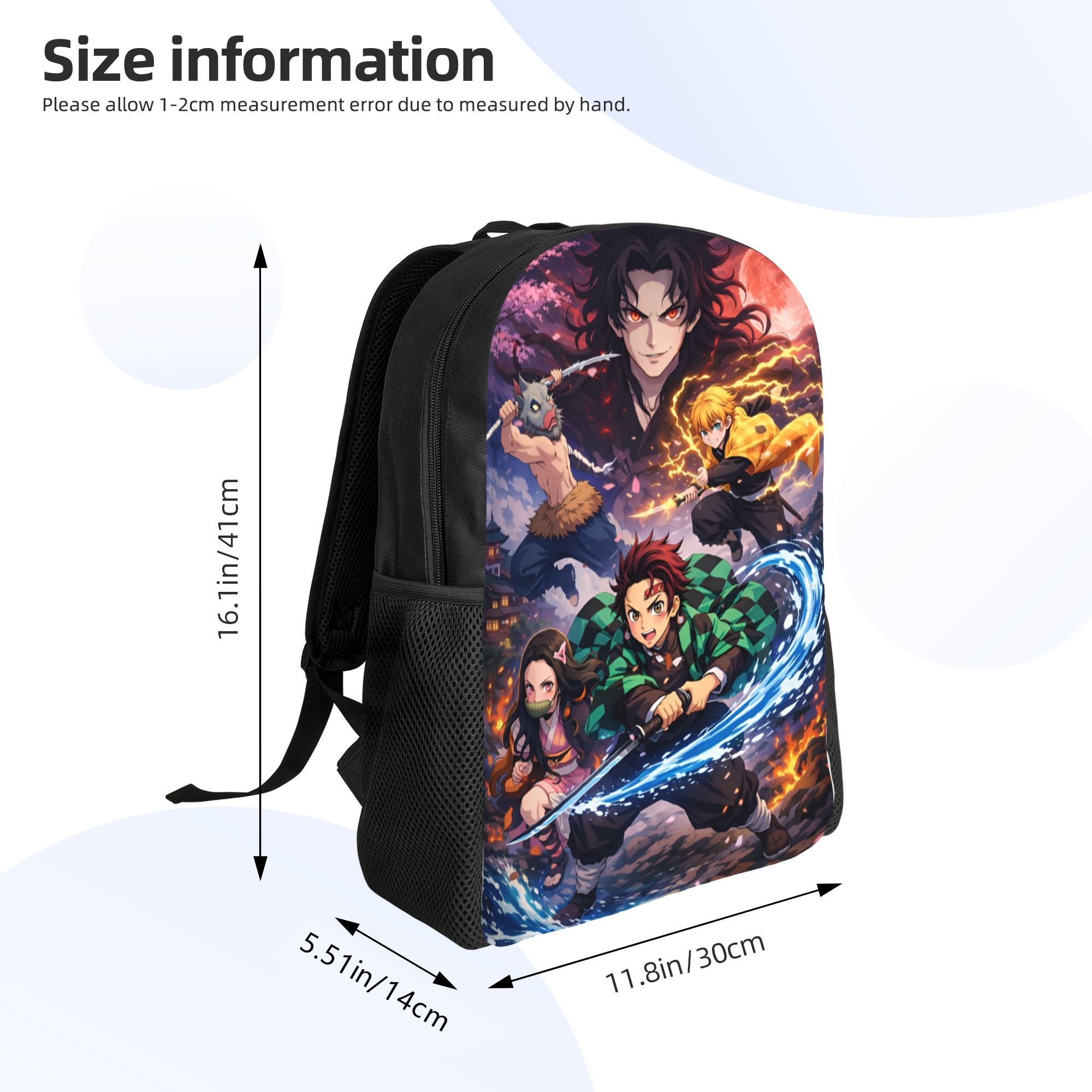 D-Demons Slayers 여행 배낭 여성 남성 학 - Travel Accessories Bag For Men 리뷰 및 가격