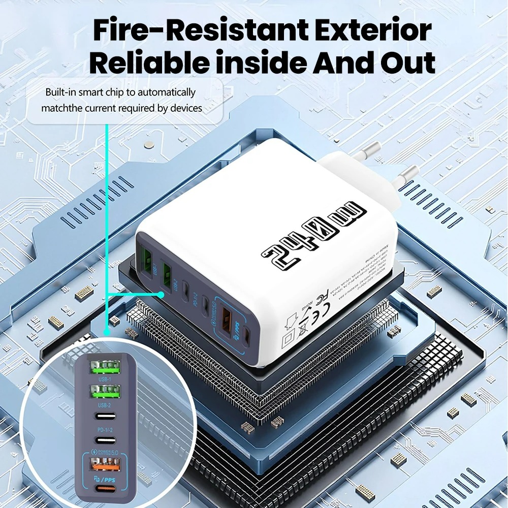타입 C 240W USB 고속 충전기, 삼성, 화웨이, - Travel Adapter Universal 리뷰 및 가격