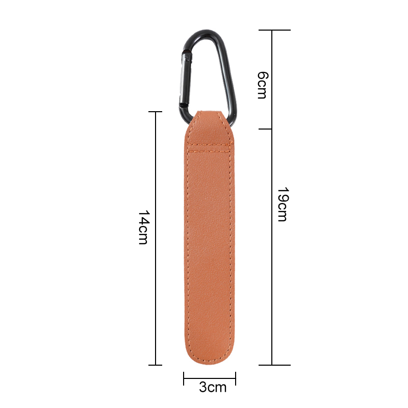 아기 유모차 후크 패션 PU 가죽 조정 가능한 유모차  - Travel Accessories For 1 Year Old 리뷰 및 가격