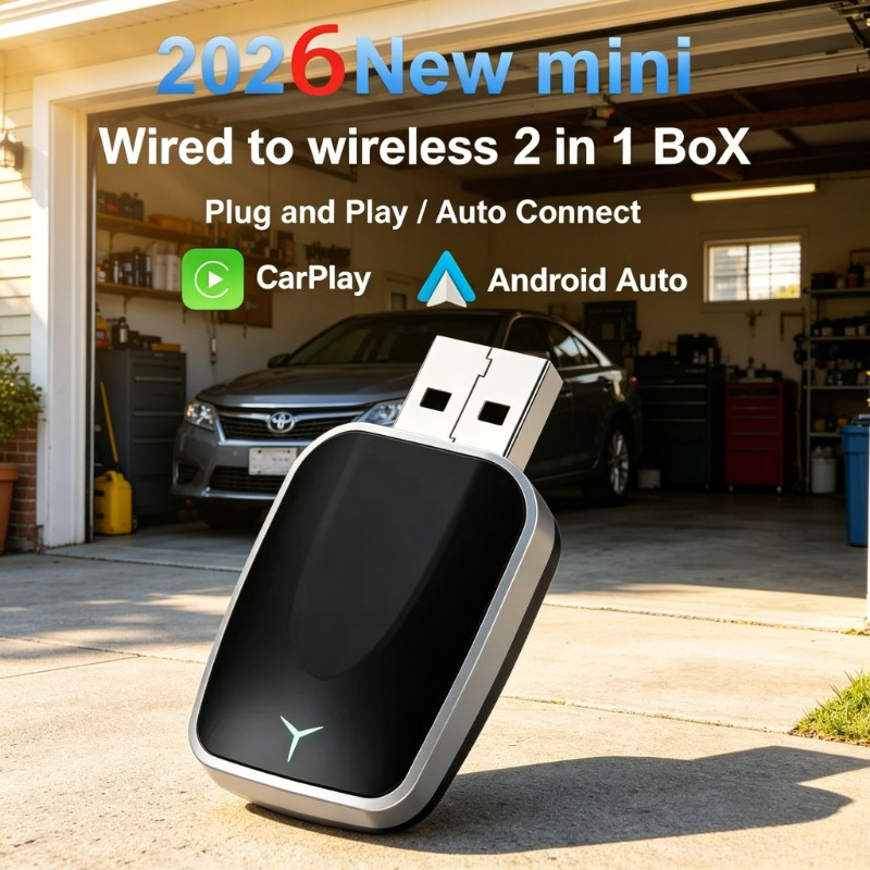 2026 프리미엄 플릭시비 2in1 무선 카플레이 안드 - Travel Adapter Universal 리뷰 및 가격