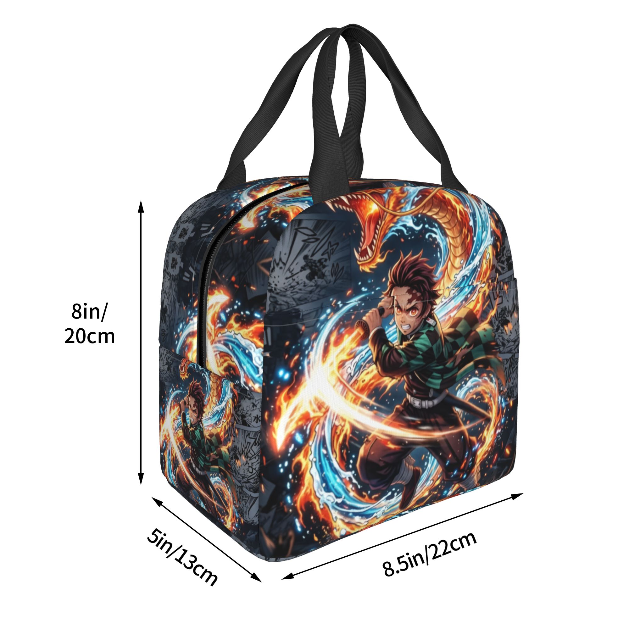 맞춤형 D-Demons Slayers 절연 점심 가방  - Travel Accessories 2022 리뷰 및 가격