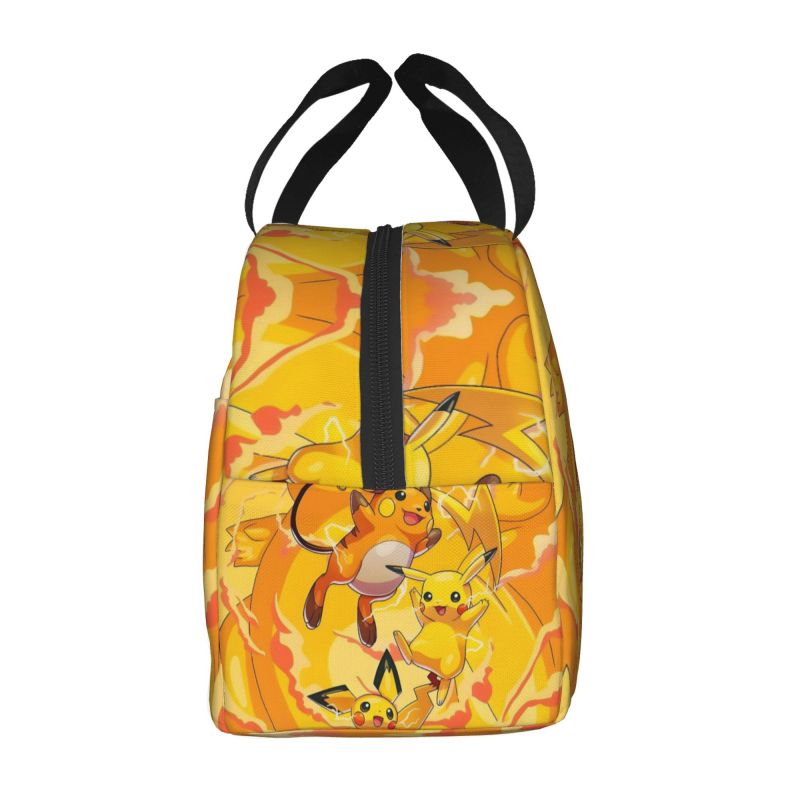 맞춤형 P-피카츄 귀여운 보온 도시락 가방 휴대용 썬더 - Travel Accessories 2022 리뷰 및 가격