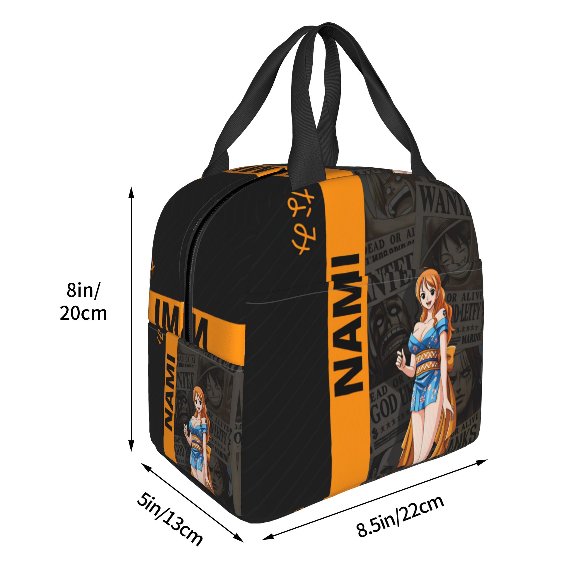 맞춤형 원피스 나미스 보온 도시락 가방 휴대용 애니메이 - Travel Accessories 2022 리뷰 및 가격