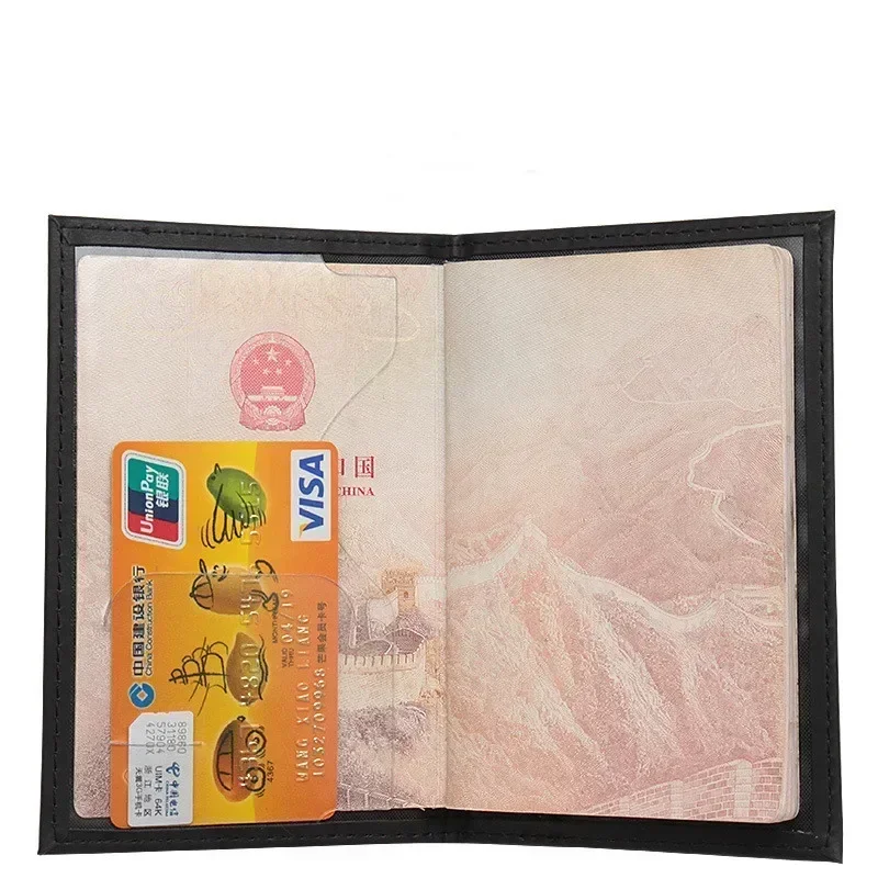 패션 여성 남성 여권 커버 Pu 가죽 솔리드 컬러 여행 - Passport Holder Rfid 리뷰 및 가격