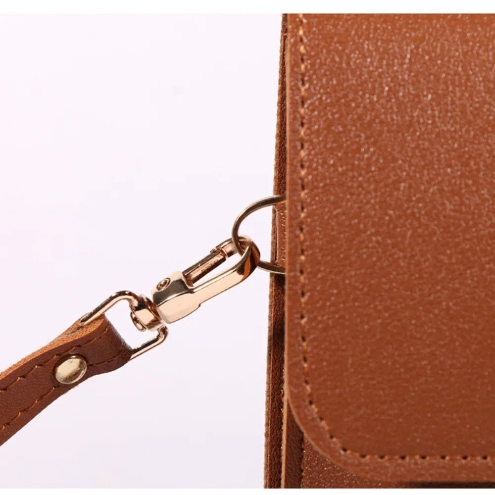 PU 가죽 터치스크린 폰 가방 지퍼 플랩 대용량 RFI - Passport Holder Rfid 리뷰 및 가격