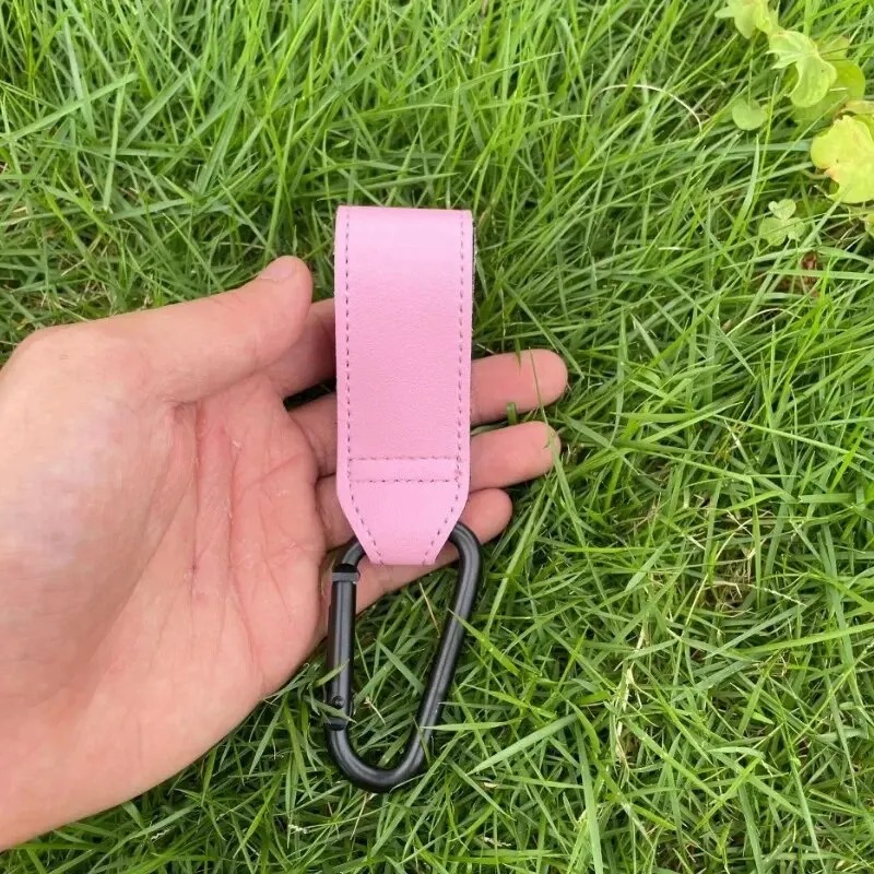 2개 가죽 카트 훅 유모차 훅 PU 조절 가능한 유모차 - Travel Accessories For 1 Year Old 리뷰 및 가격