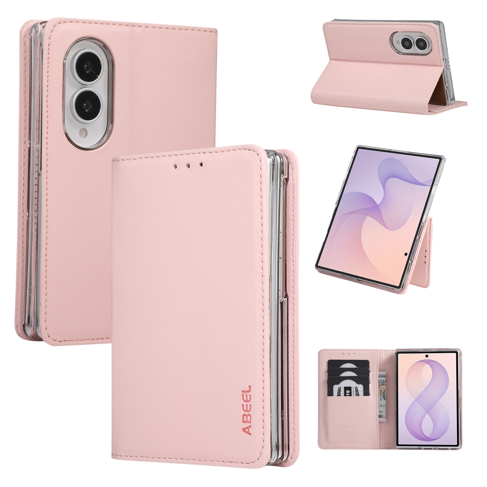 삼성 갤럭시 Z 폴드8 폴드 8 와이드용 플립 카드 슬 - Passport Holder Rfid 리뷰 및 가격