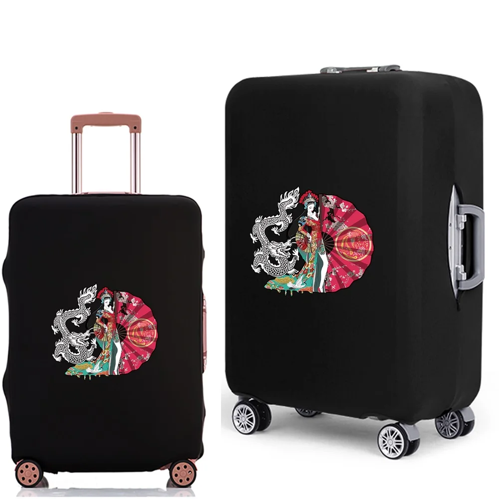 2022 사무라이 패턴 여행 가방 보호 커버, 여행용  - Travel Accessories 2022 리뷰 및 가격
