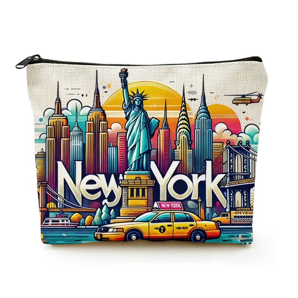 뉴욕시 디자인 메이크업 가방, 상징적인 랜드마크가 있는 - Travel Accessories New York 리뷰 및 가격
