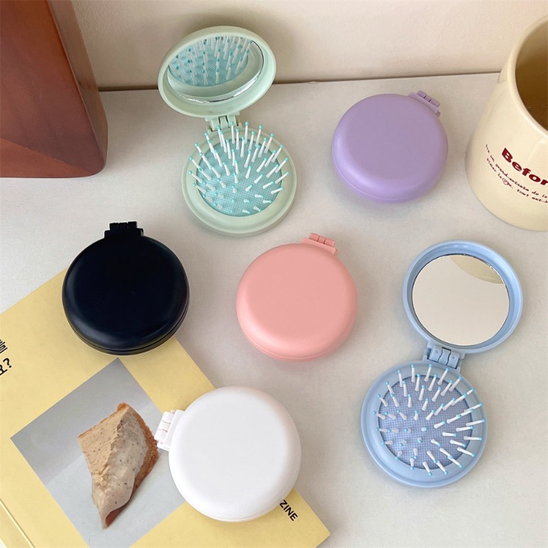 미니 휴대용 여행 헤어 브러시, 어린이 소녀 심플 단색 - Travel Accessories For 1 Year Old 리뷰 및 가격