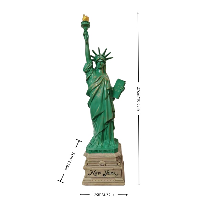 자유의 여신상 레진 조각상 책상 액세서리 수집품 여행  - Travel Accessories New York 리뷰 및 가격
