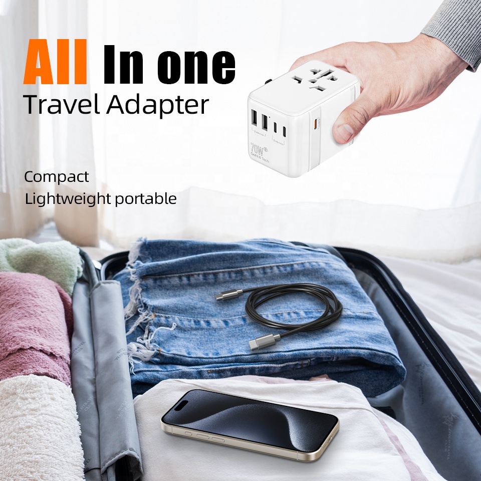 유니버설 월드와이드 벽면 콘센트 전원 어댑터 USB 휴 - Travel Adapter Universal 리뷰 및 가격
