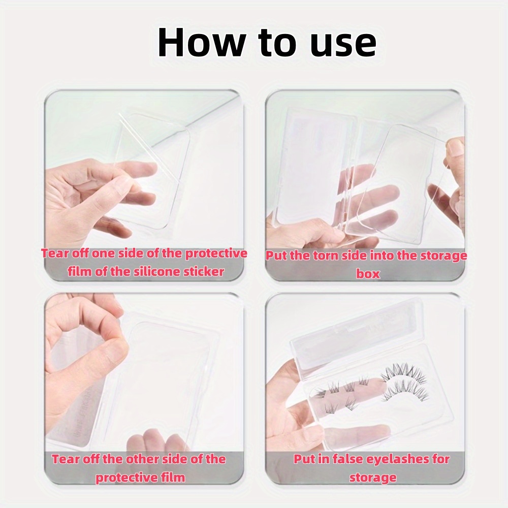 휴대용 가짜 속눈썹 보관 상자 여행용 속눈썹 케이스 방 - Travel Accessories Box 리뷰 및 가격