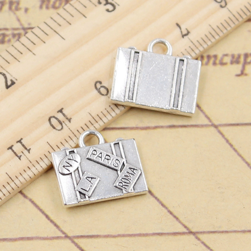 10pcs 매력 여행 가방 뉴욕 파리 로마 라 15x1 - Travel Accessories New York 리뷰 및 가격
