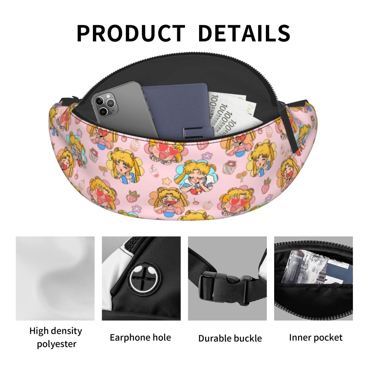 맞춤형 패션 S-Sailors M-Moons Manga - Travel Accessories Bag For Men 리뷰 및 가격