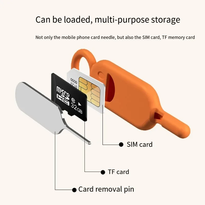 SIM 카드 제거 바늘 핀, 보호대 거치대 포함, 분실 - Sim Card Holder Case 리뷰 및 가격