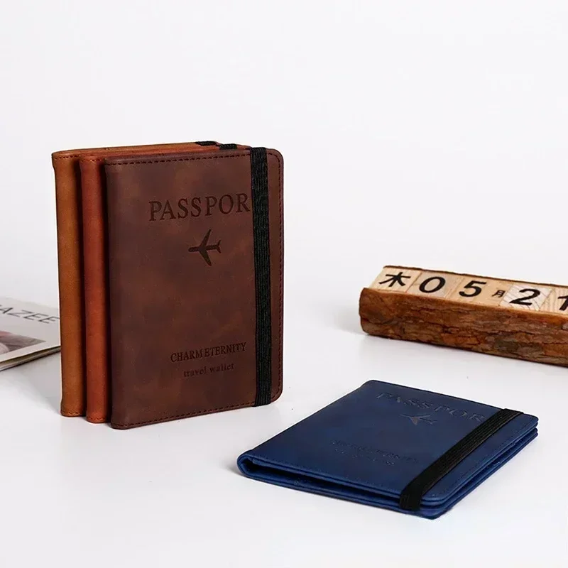여성 남성 여행 여권 홀더 커버 케이스 PU 가죽 신용 - Travel Accessories Bag For Men 리뷰 및 가격