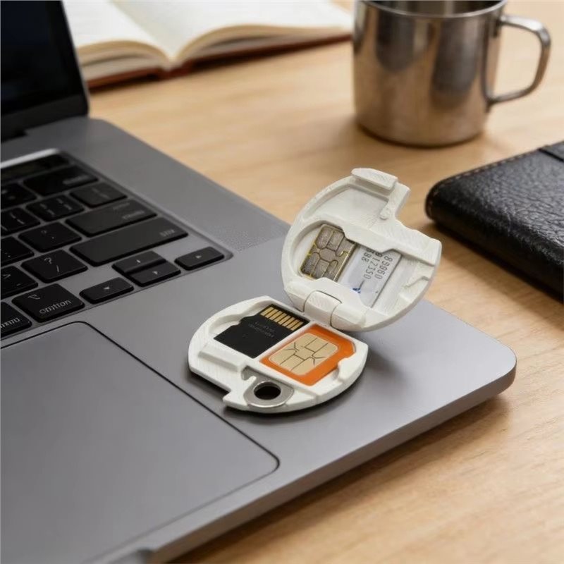 3D 프린팅된 SIM 및 TF 카드 홀더, 휴대용 메모 - Sim Card Holder Case 리뷰 및 가격