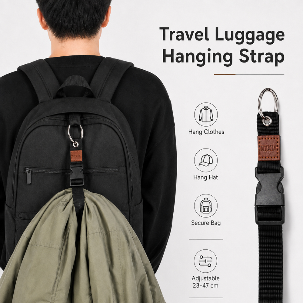 휴대용 도난 방지 수하물 스트랩 내구성 야외 버클 남성 - Travel Accessories Bag For Men 리뷰 및 가격