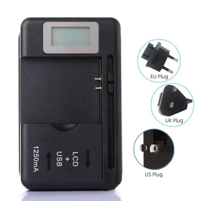 USB 포트가 있는 휴대폰용 LCD 표시기 화면이 있는 - Travel Adapter Universal 리뷰 및 가격