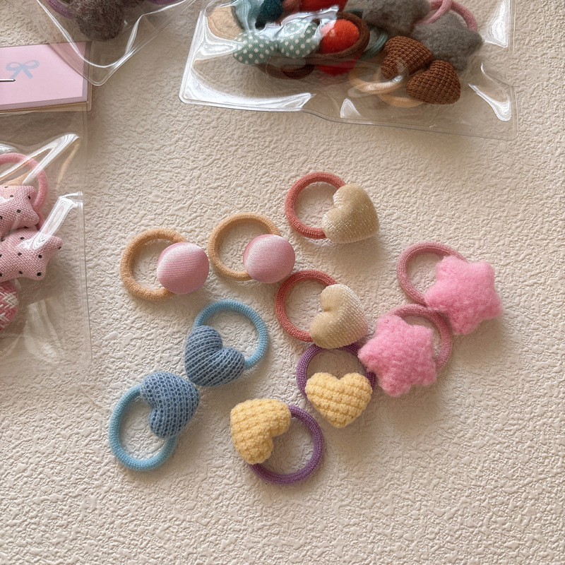 10PCS 한국 패션 아기 소녀 헤어 타이 귀여운 별/ - Travel Accessories For 1 Year Old 리뷰 및 가격